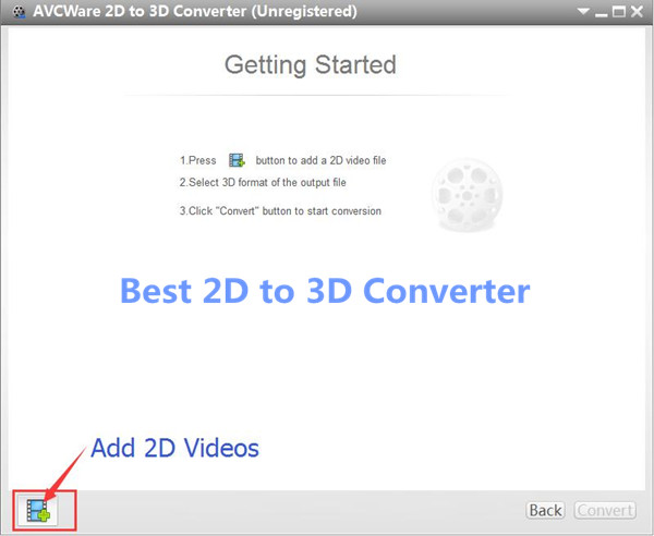 convert 2D movies to 3D for Samsung Gear VR