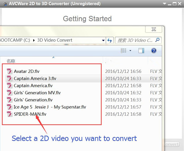 convert 2d video to 3d for Gear VR